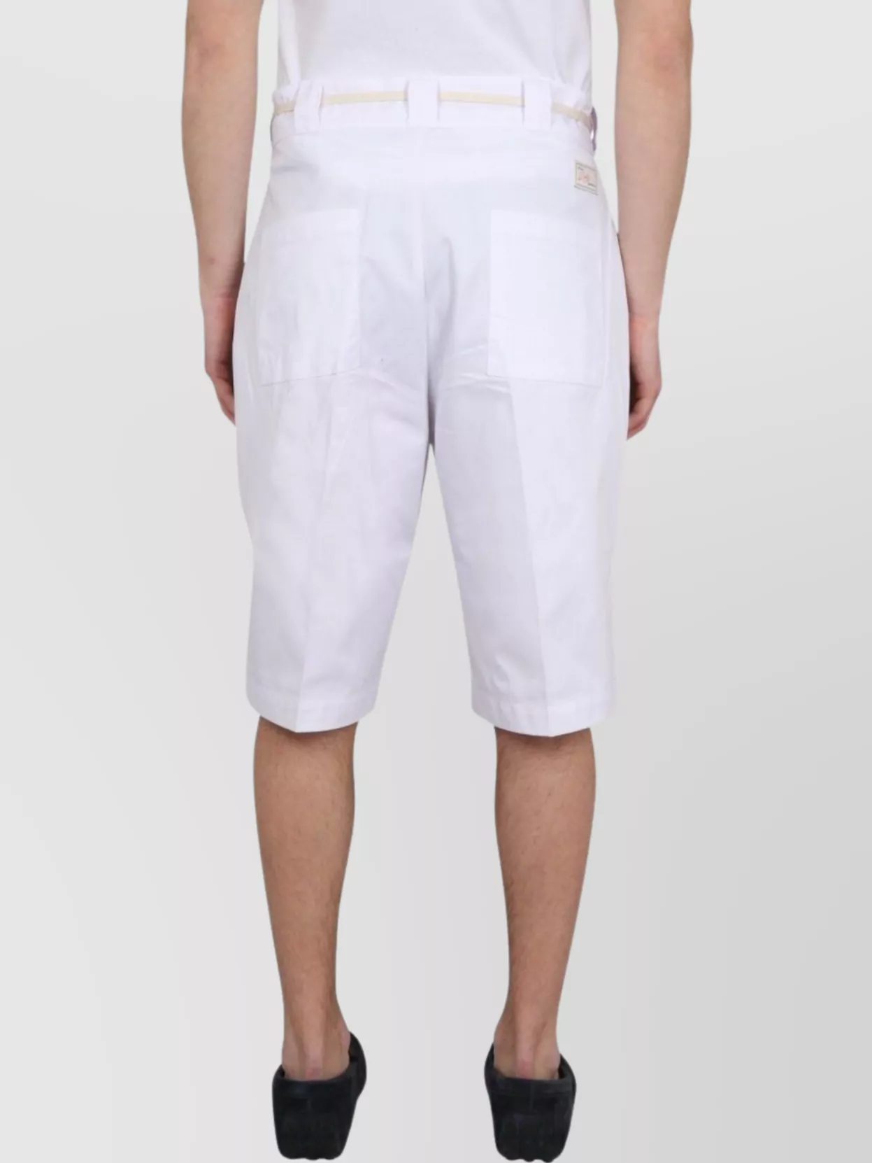 Drôle De Monsieur Bermuda Shorts In Cotton Blend