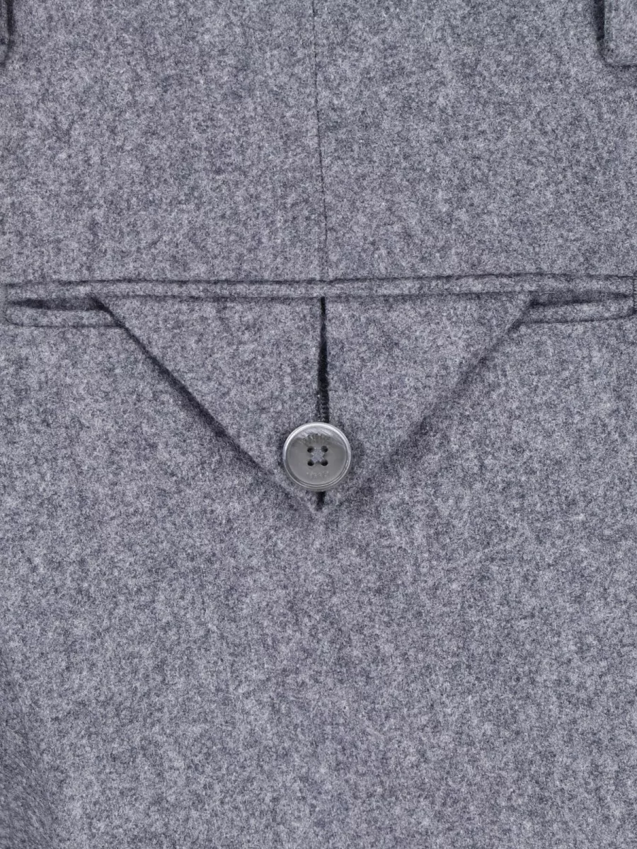 Briglia 1949 Virgin Wool Straight-Leg Tailored Trousers