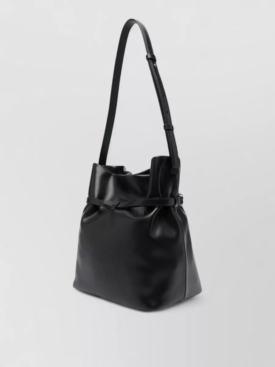 Emporio Armani Leather Bucket Bag