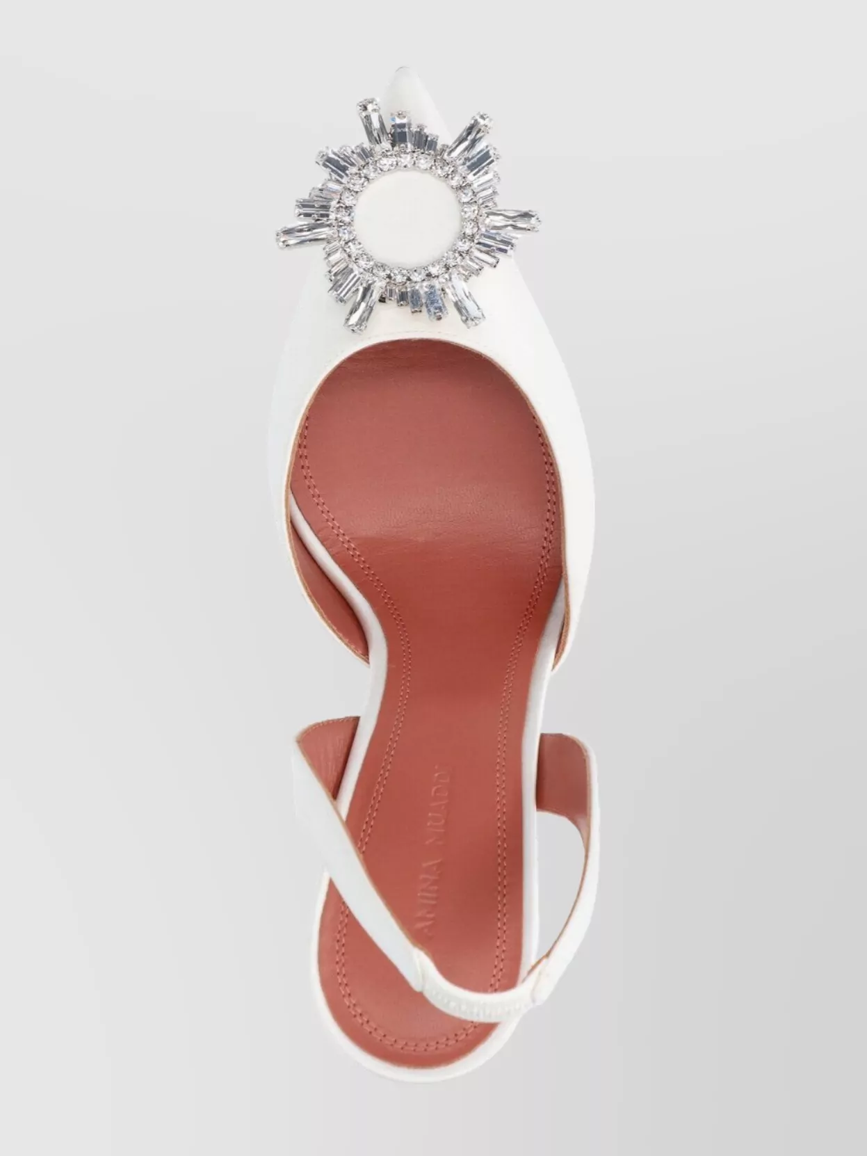 Amina Muaddi Stylish High Heel Pumps With Unique Design
