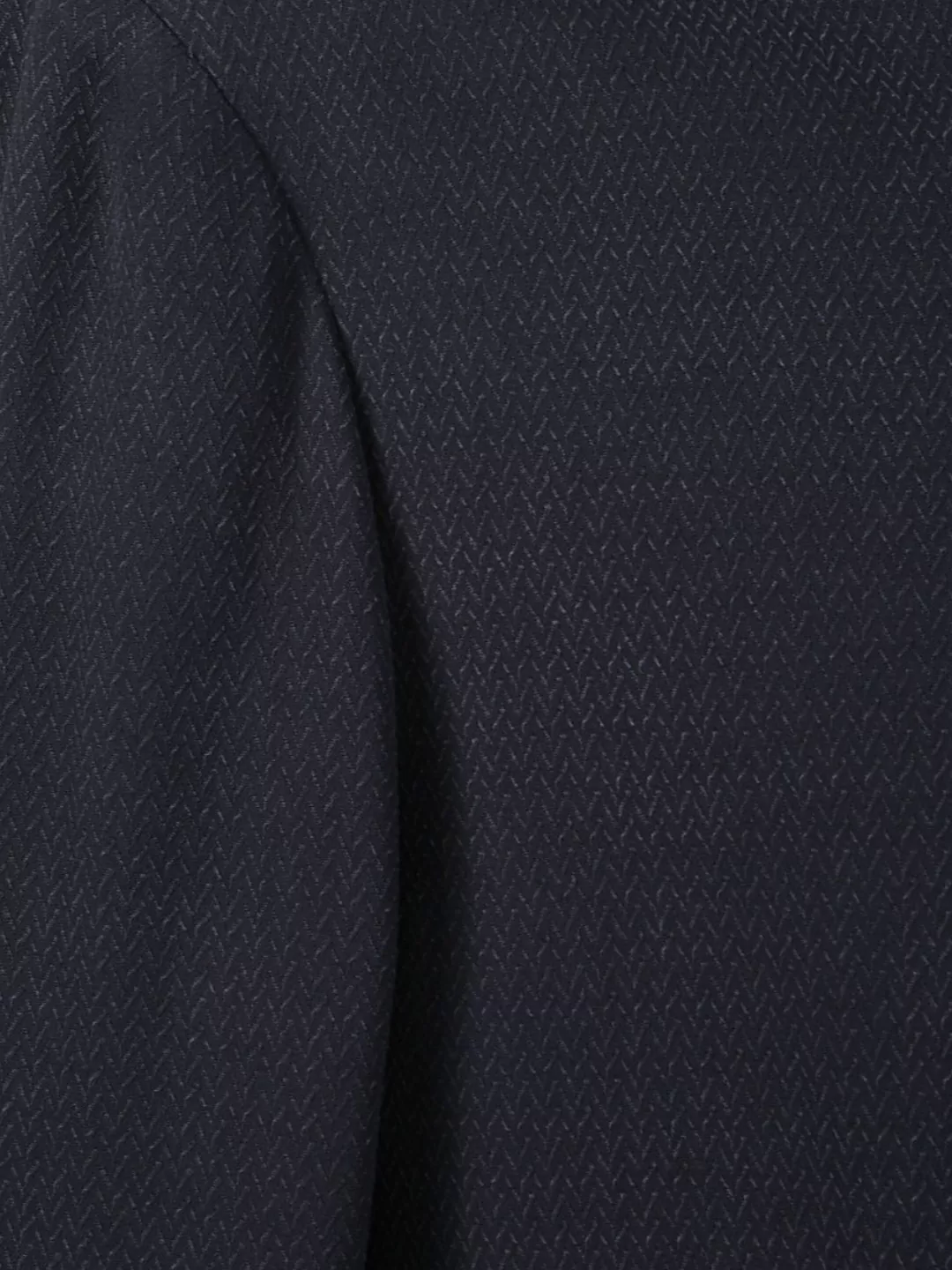 Giorgio Armani Textured Fabric Jacket Mandarin Collar