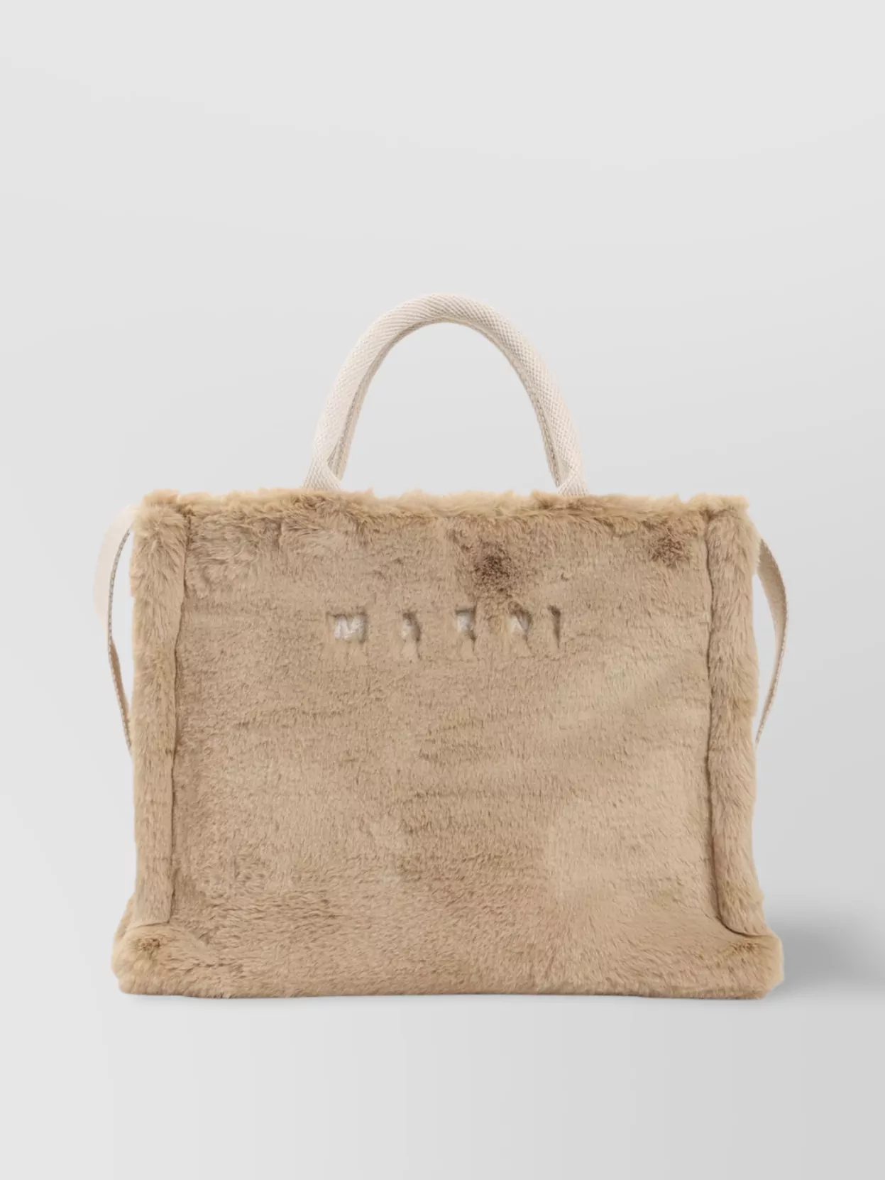 Marni Citronelle Brown Small Basket Handbag