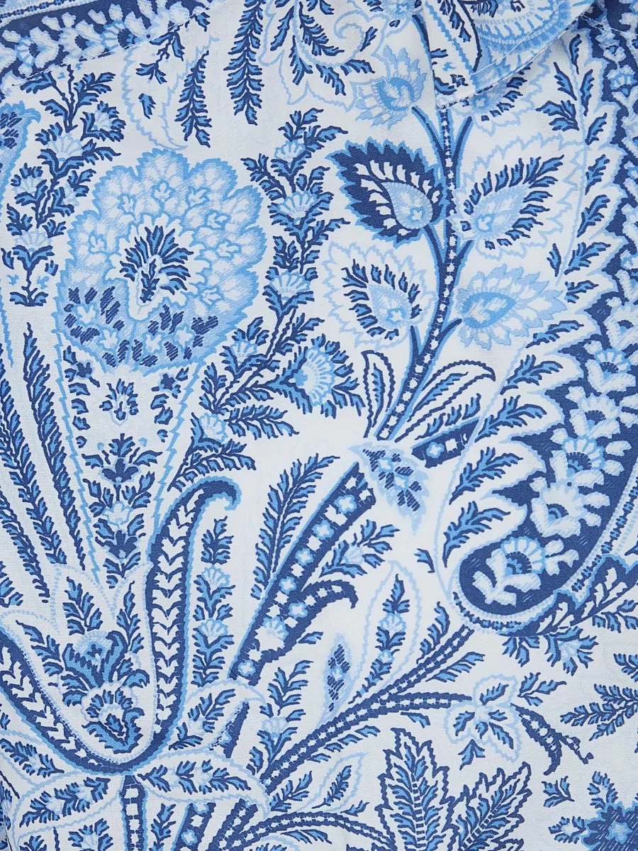 Etro Paisley Floral-Print Regular-Fit Shirt