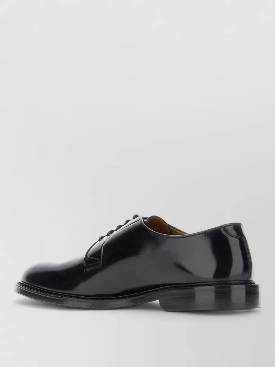 Doucal's Leather derby lace-up shoes