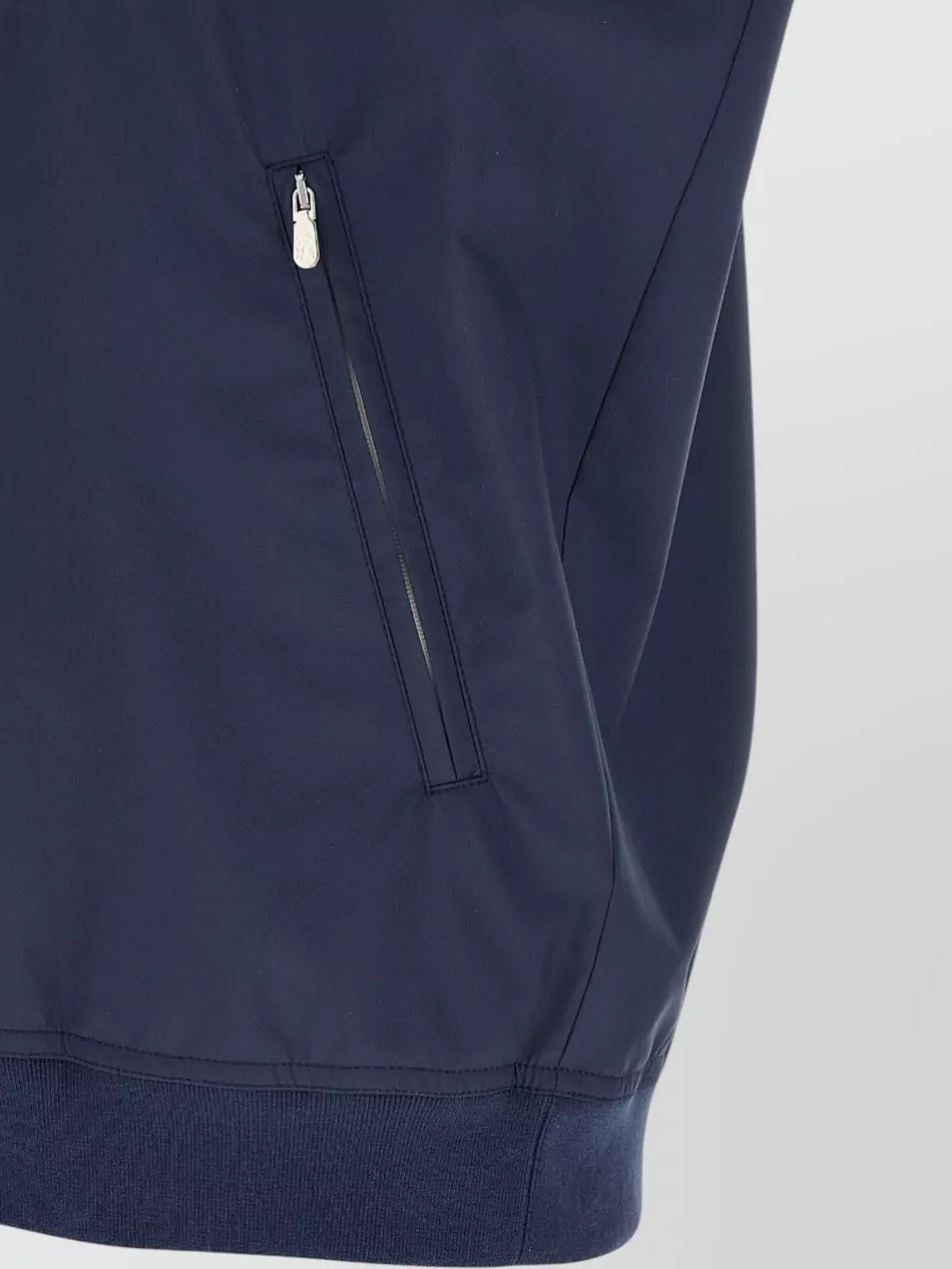 Brunello Cucinelli Nylon Vest Logo Detail Side Pockets