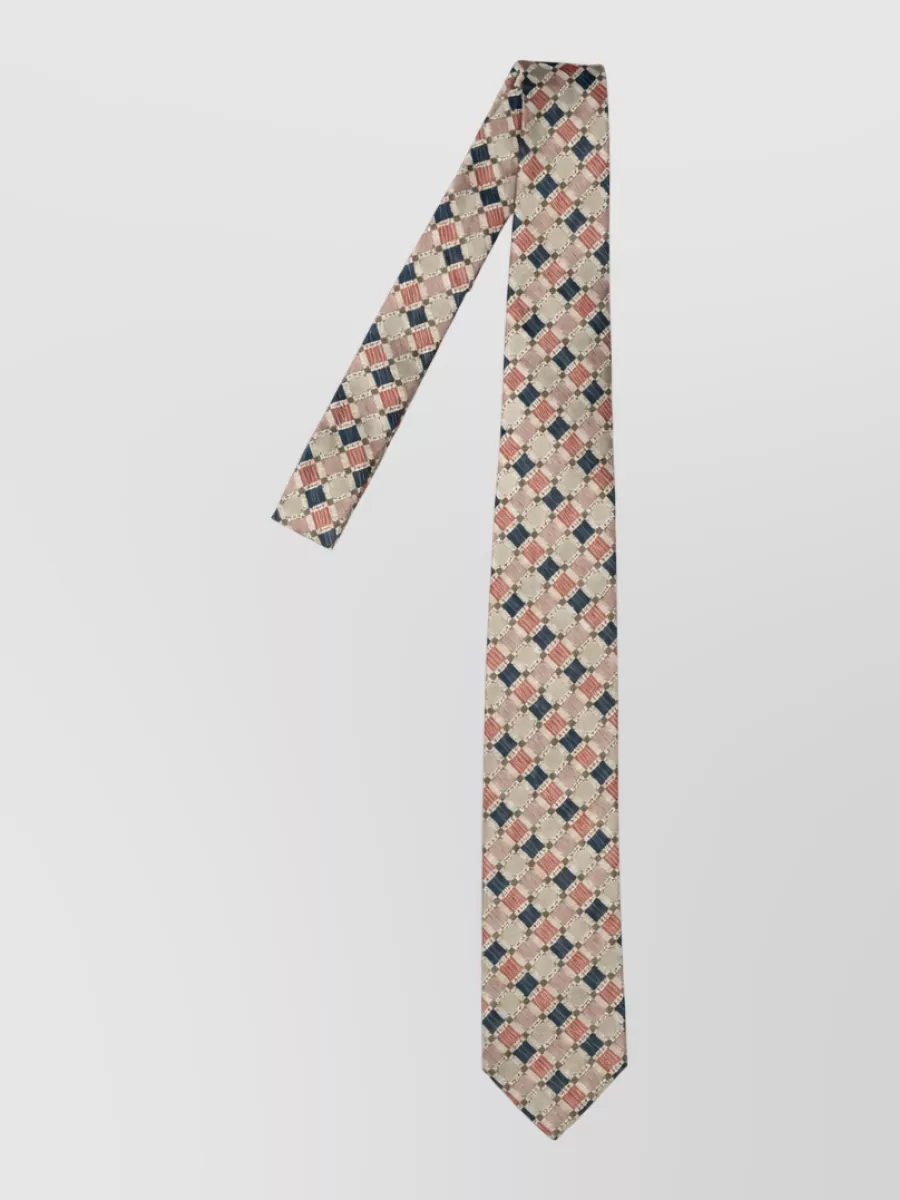 Sunflower silk tie