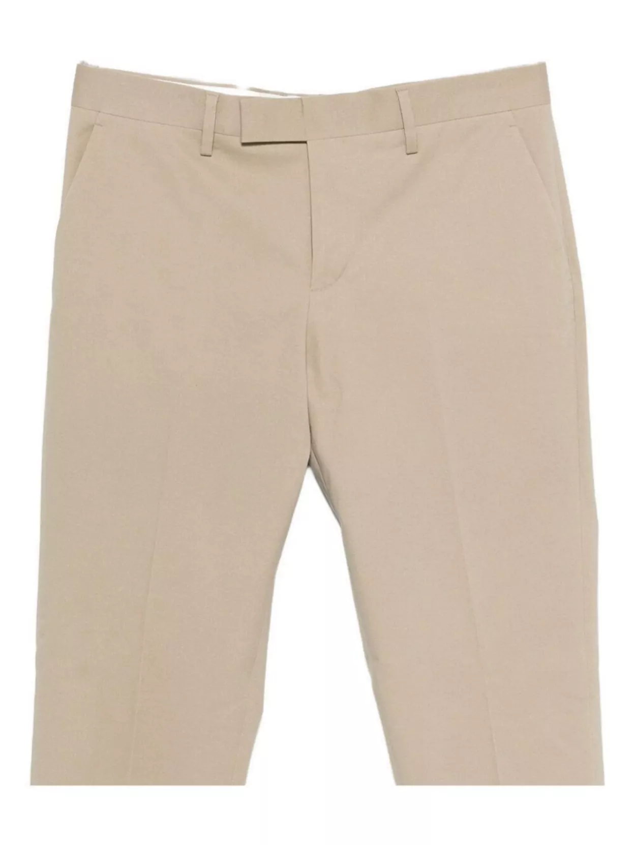 Lardini Men's Twill Trousers Featuring Pockets
