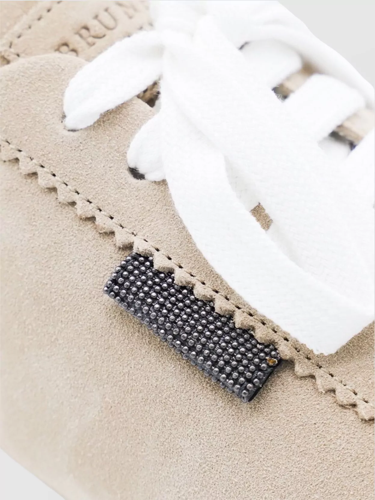 Brunello Cucinelli Low Top Sneakers With Rubber Sole And Suede Upper