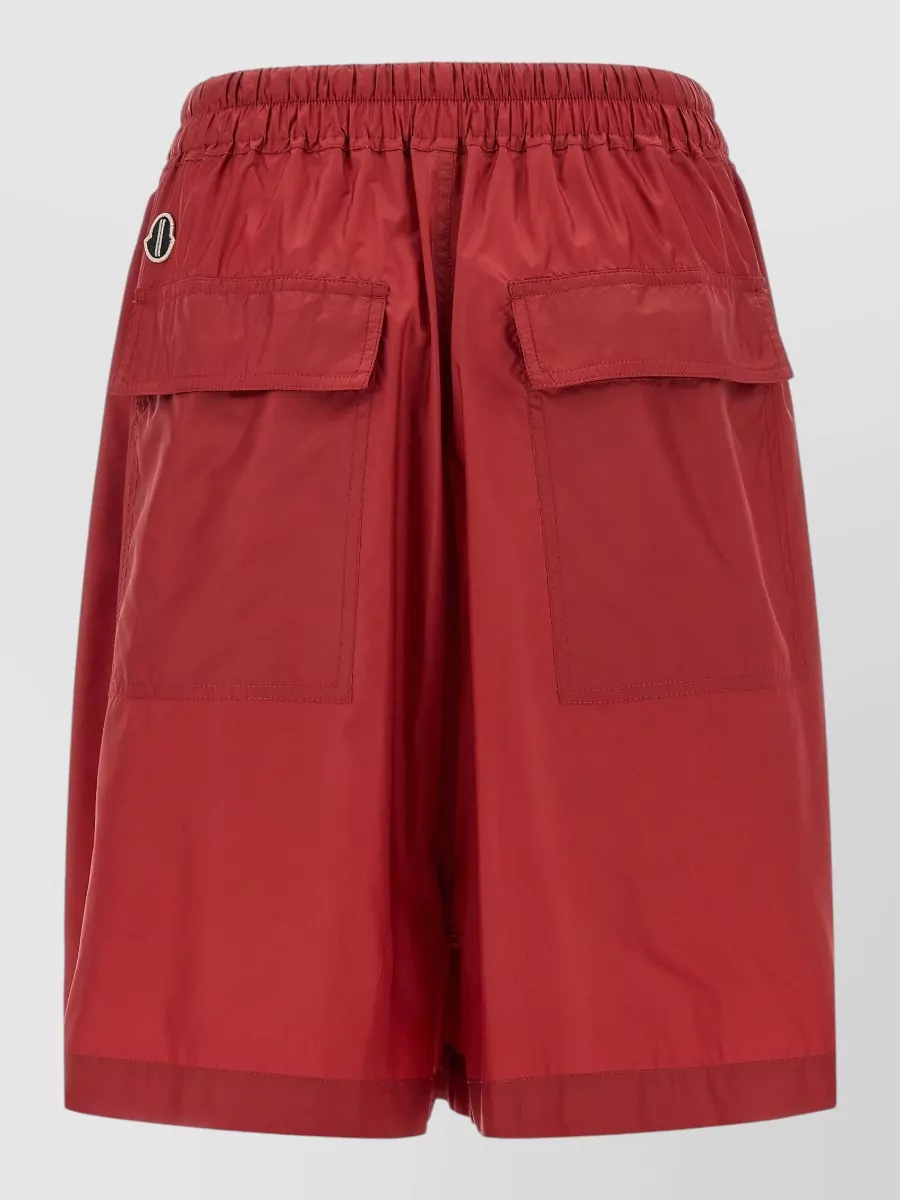 Rick Owens Moncler Kilt Style Bermuda Shorts