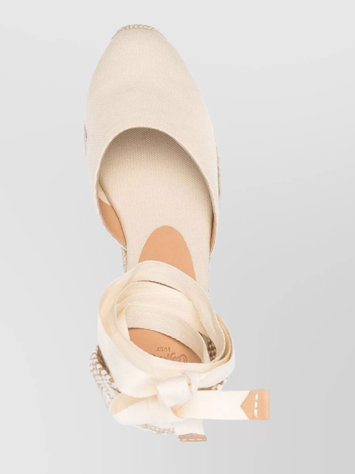 CASTAñER CLOSED TOE CANVAS WEDGE ESPADRILLES