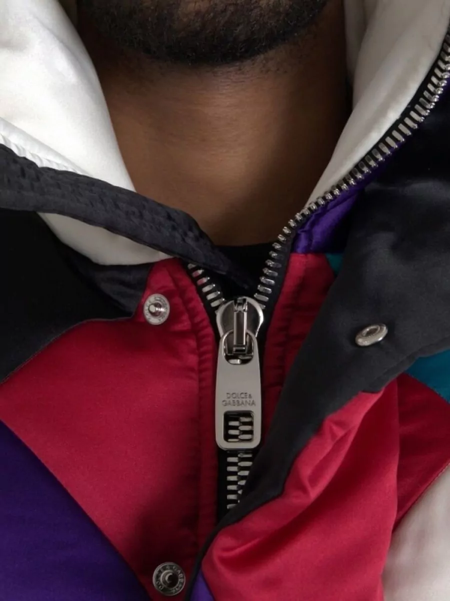 Dolce&Gabbana Logo-Print Puffer Jacket