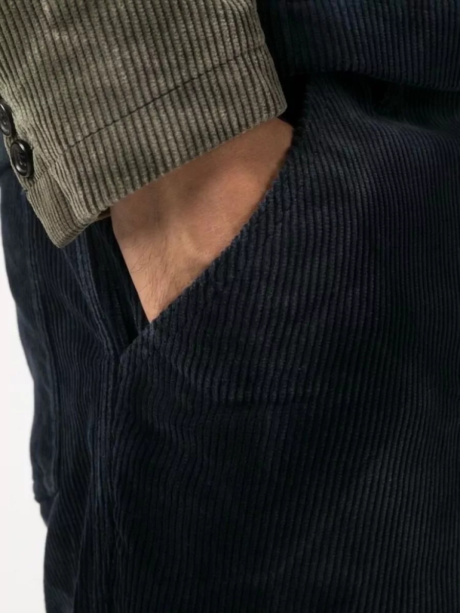 Comme Des Garçons Velvet Straight-Leg Trousers