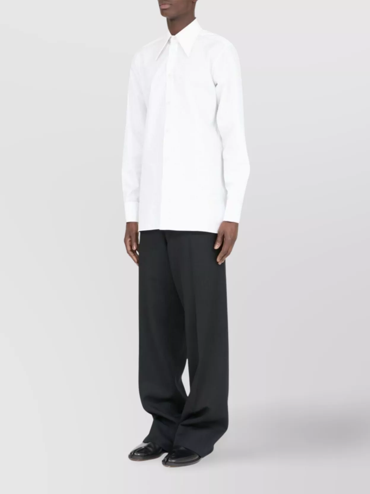 Maison Margiela Long Sleeves Shirt With Cuffed Sleeves