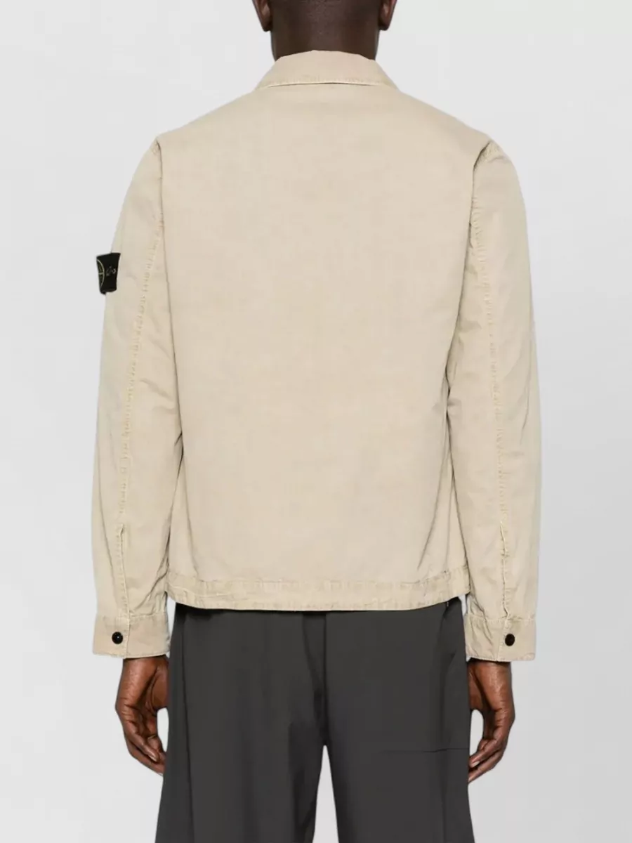 Stone Island Cotton Shirt Jacket