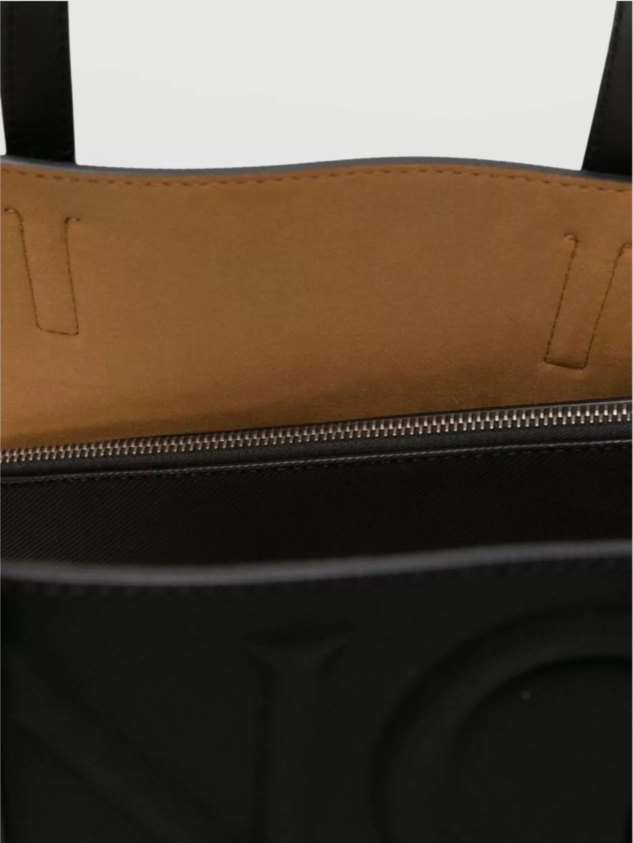 Moncler Mini Leather Tote Bag With Key Chain
