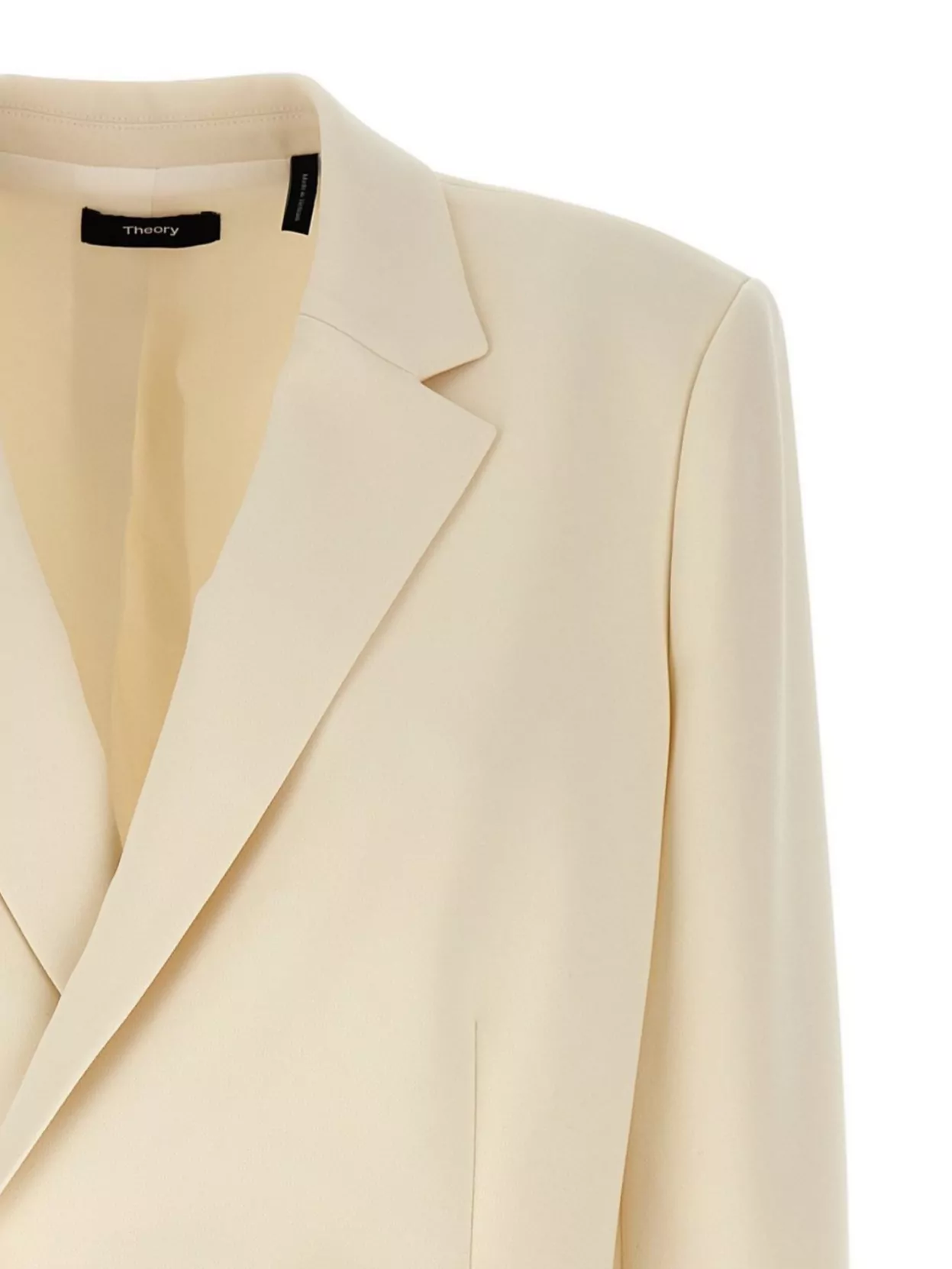 Theory Blazer Double-Breasted Notched Lapels