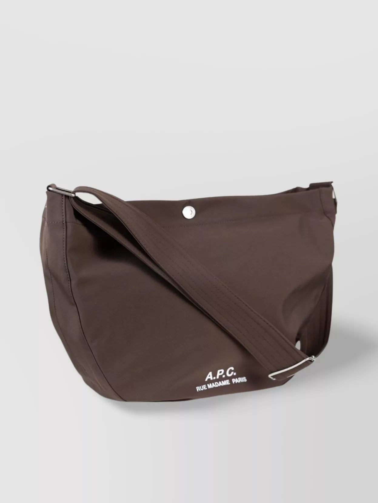 Apc Shoulder Bag With Adjustable Strap And Exterior Pocket