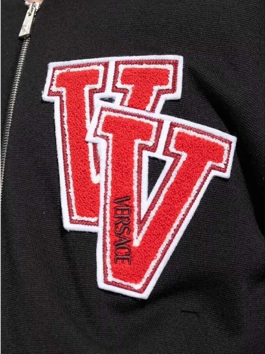 Versace Virgin Wool Bomber Jacket