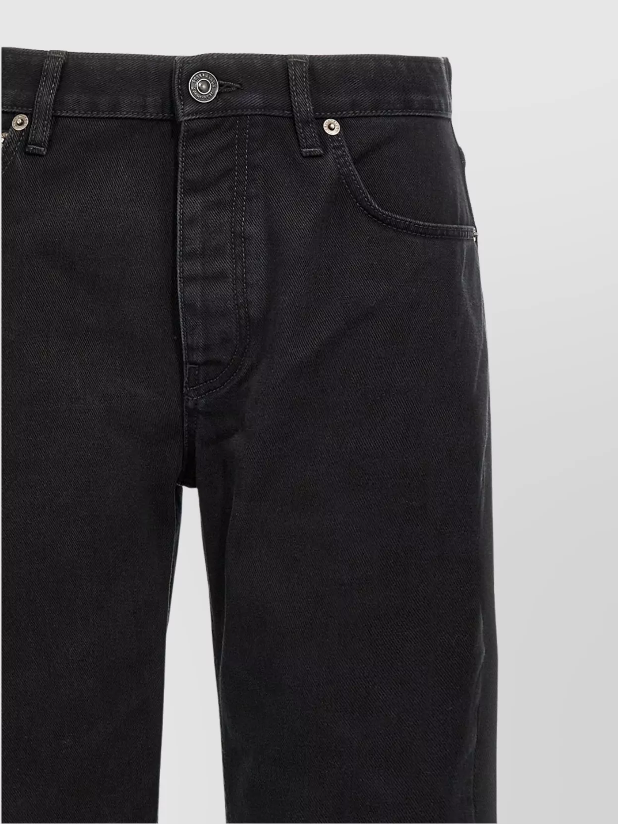 Balenciaga Straight Cut Denim Trousers