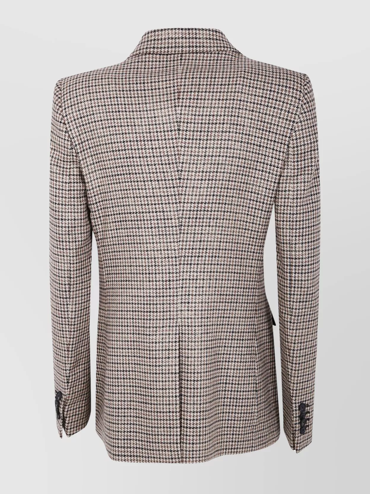 Tagliatore Houndstooth Double-breasted Blazer In Multi