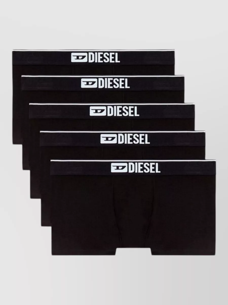 Diesel cotton boxer briefs 5-pack