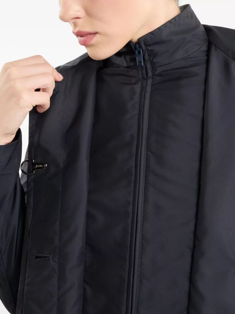 Fay Morning Coat Technical Poplin