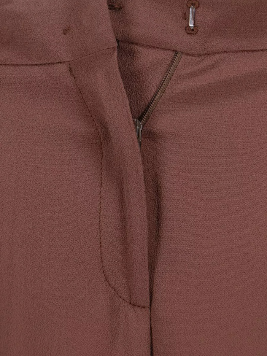 Incotex Silk Wide-Leg Trousers