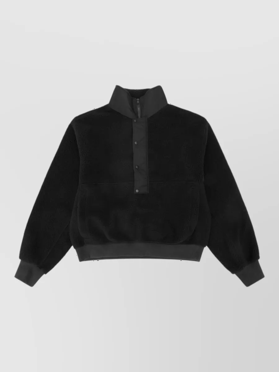 Entire Studios fleece half zip jacket