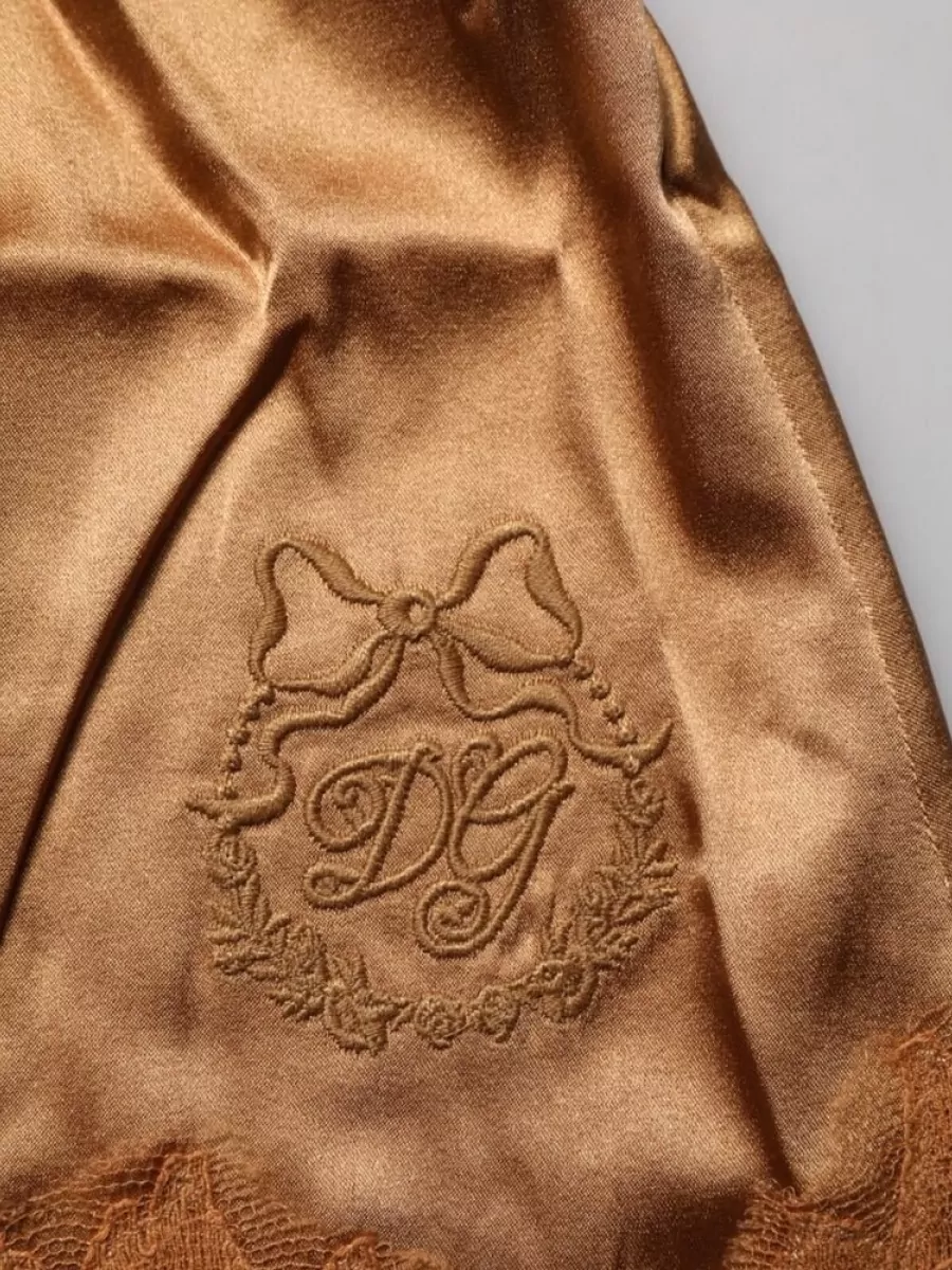 Dolce&Gabbana Silk Lace-Trim Camisole Top