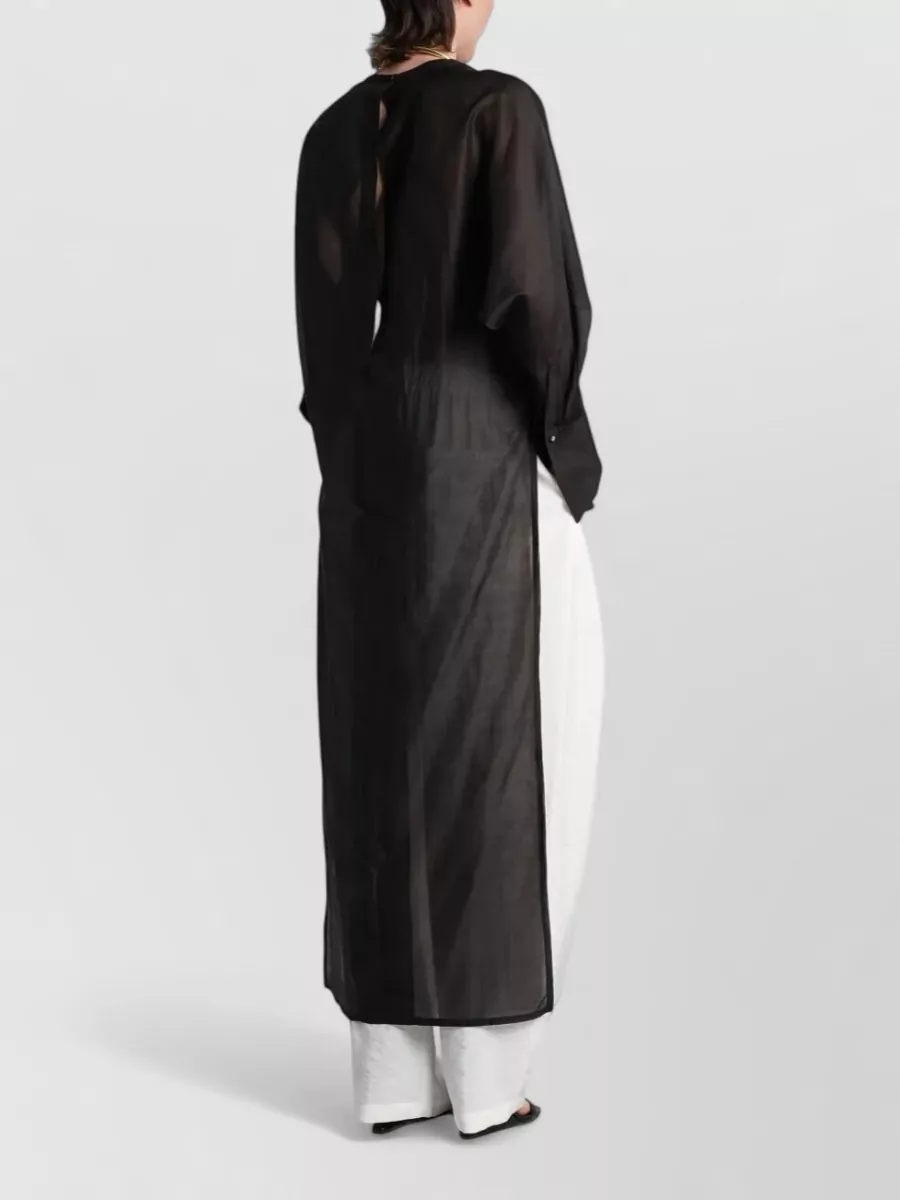 Darkpark Voile Shirt Dress