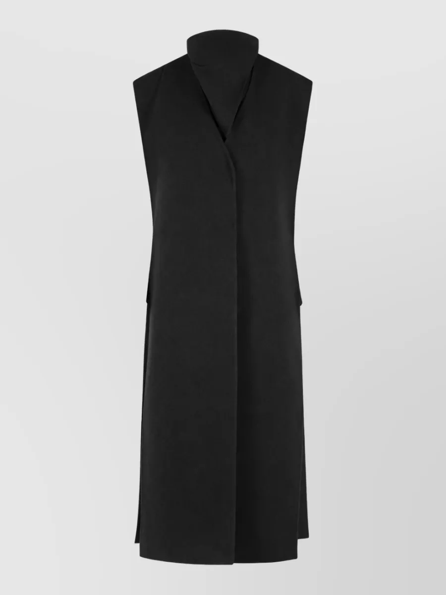 Sportmax Cashmere Sleeveless Coat