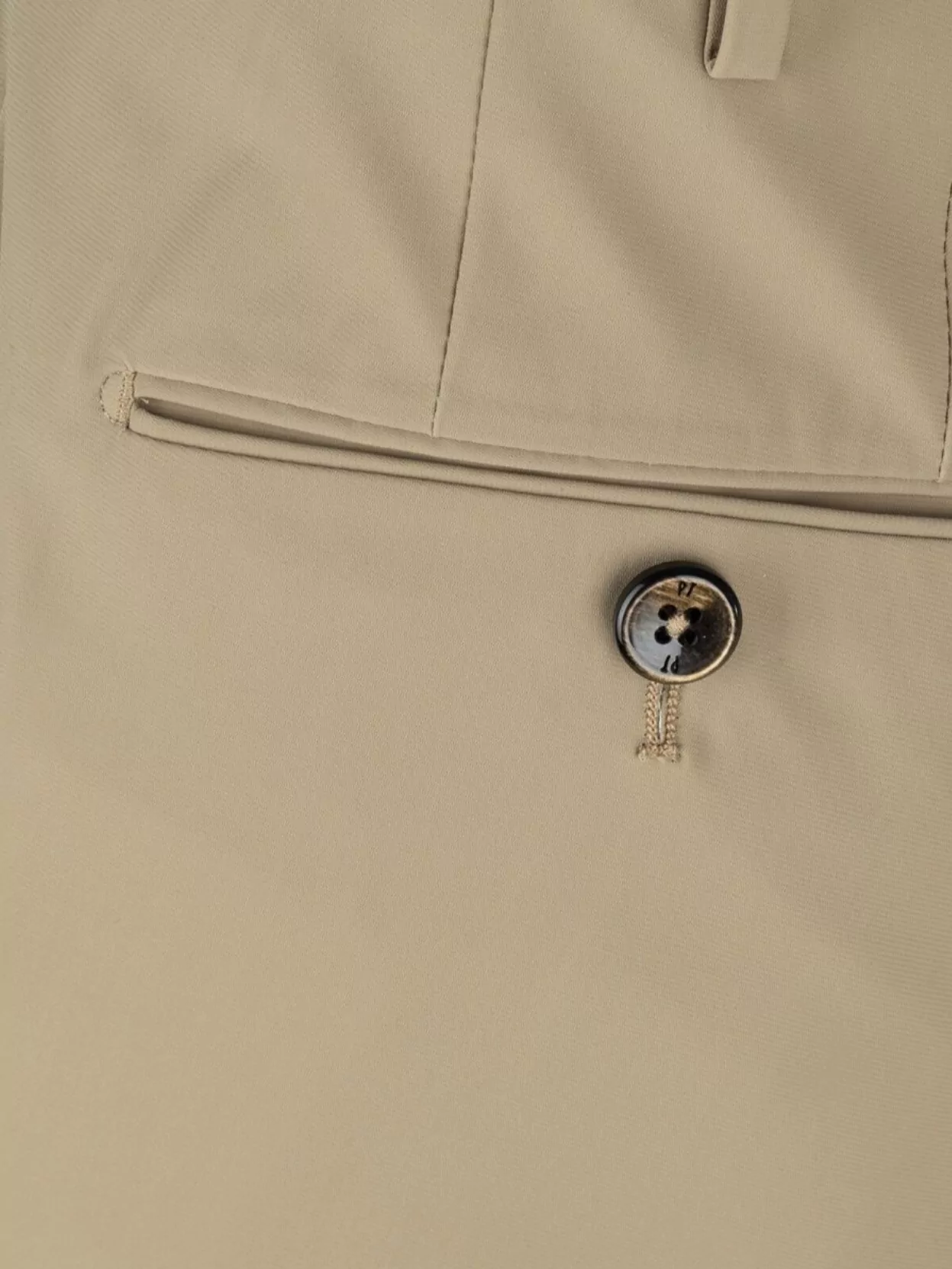 Pt Torino Trousers With Back Pockets And Belt Loops