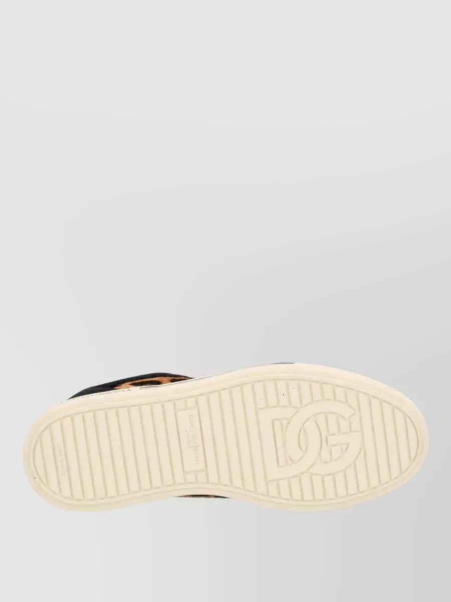 Dolce&Gabbana Leather Saint Tropez Low-Top Sneakers