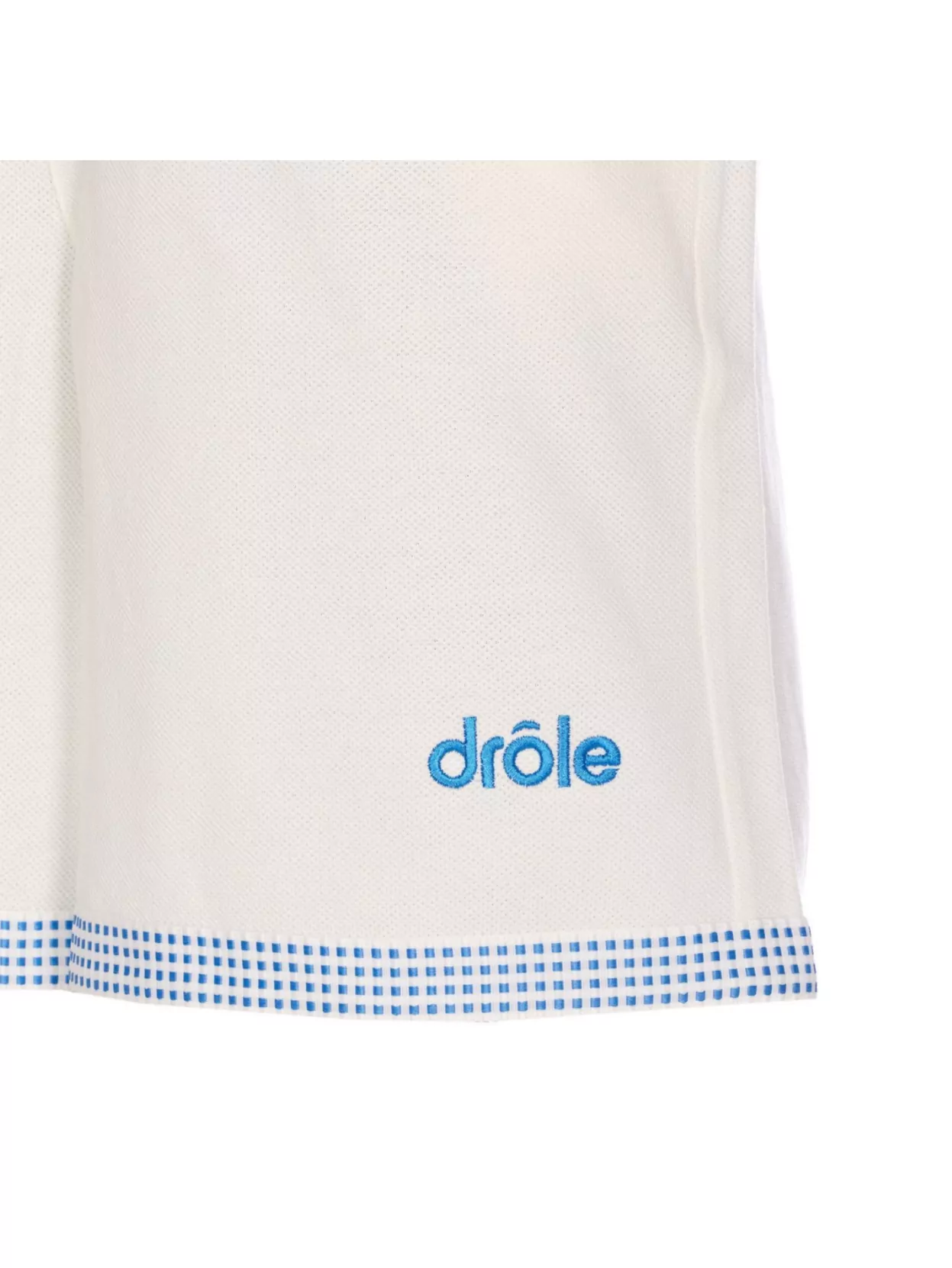 Drôle De Monsieur Elasticized Waist Contrast Hem Shorts
