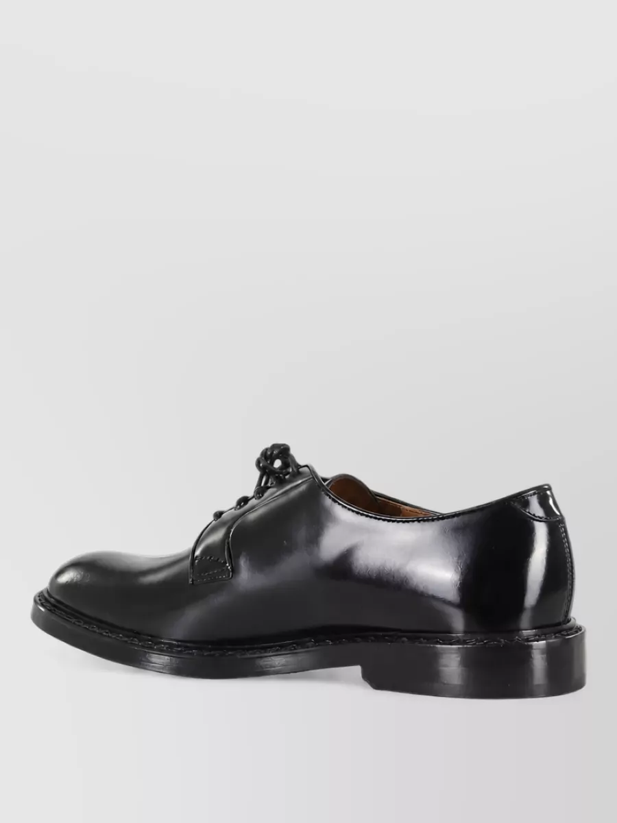 Doucal's Leather Derby Shoes