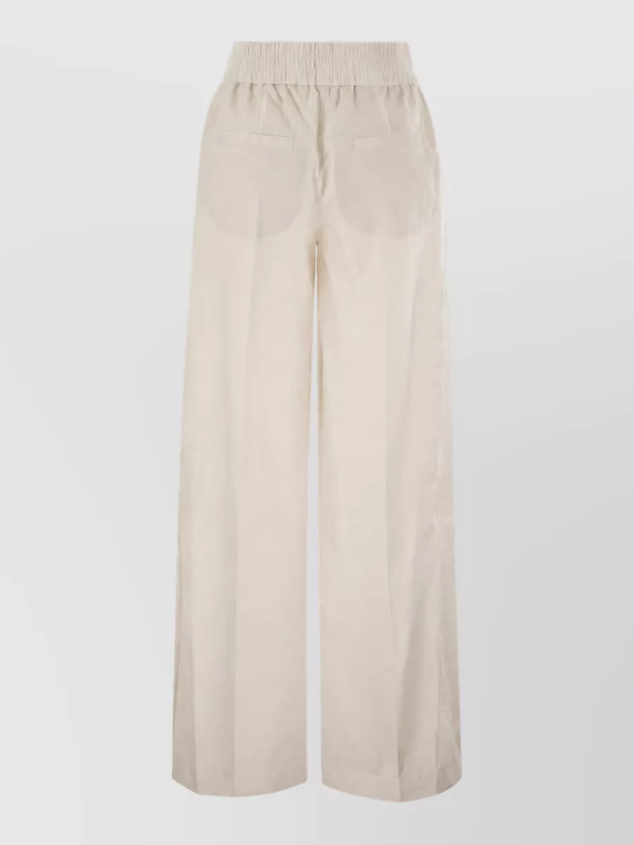 Brunello Cucinelli Loose-Fit Wide-Leg Trousers
