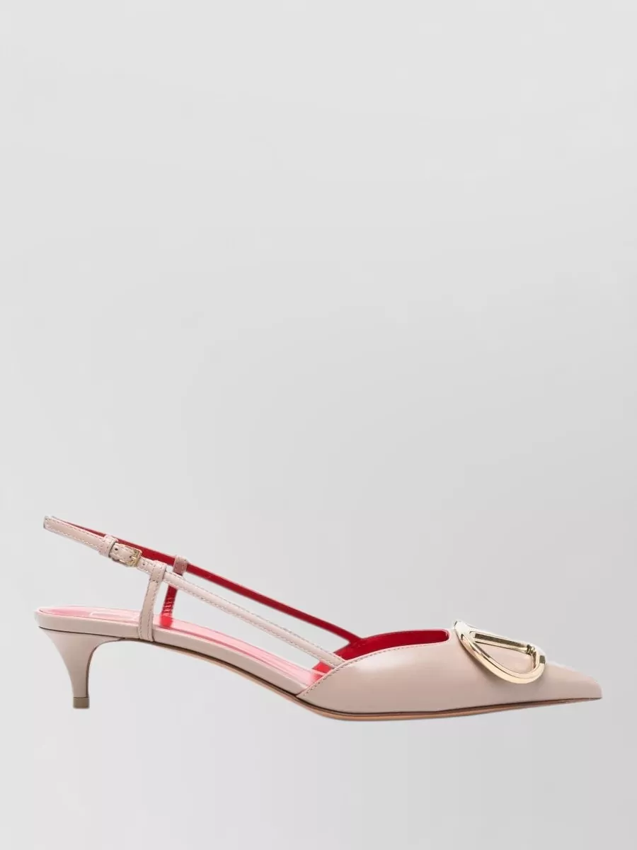 Valentino Garavani Leather Slingback Pumps