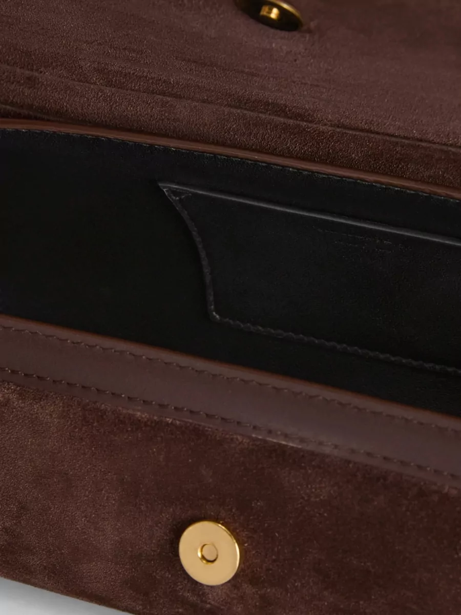 Jil Sander Cannolo Small Leather Shoulder Bag