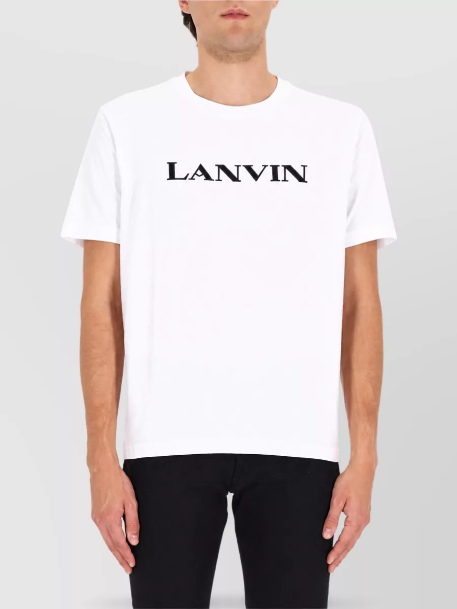 Lanvin Cotton Logo T-Shirt