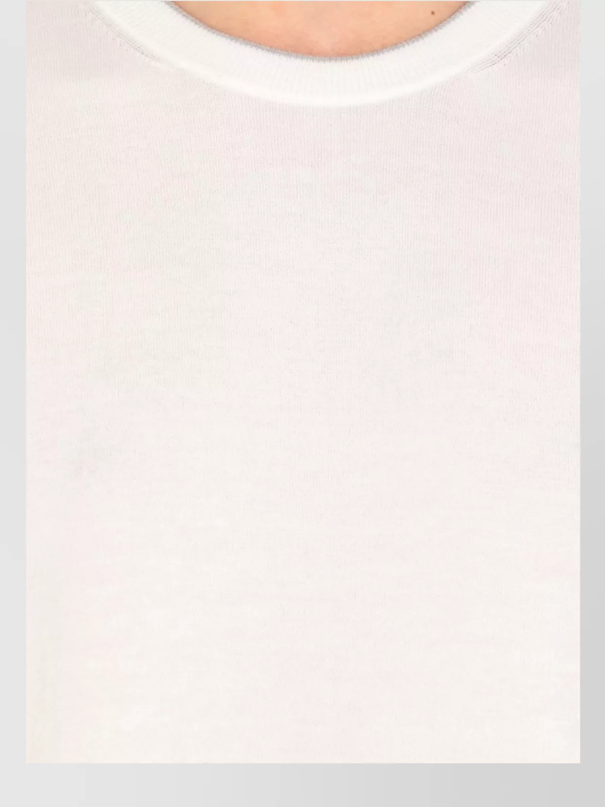 Peserico Ribbed Crewneck Knitwear Sweater
