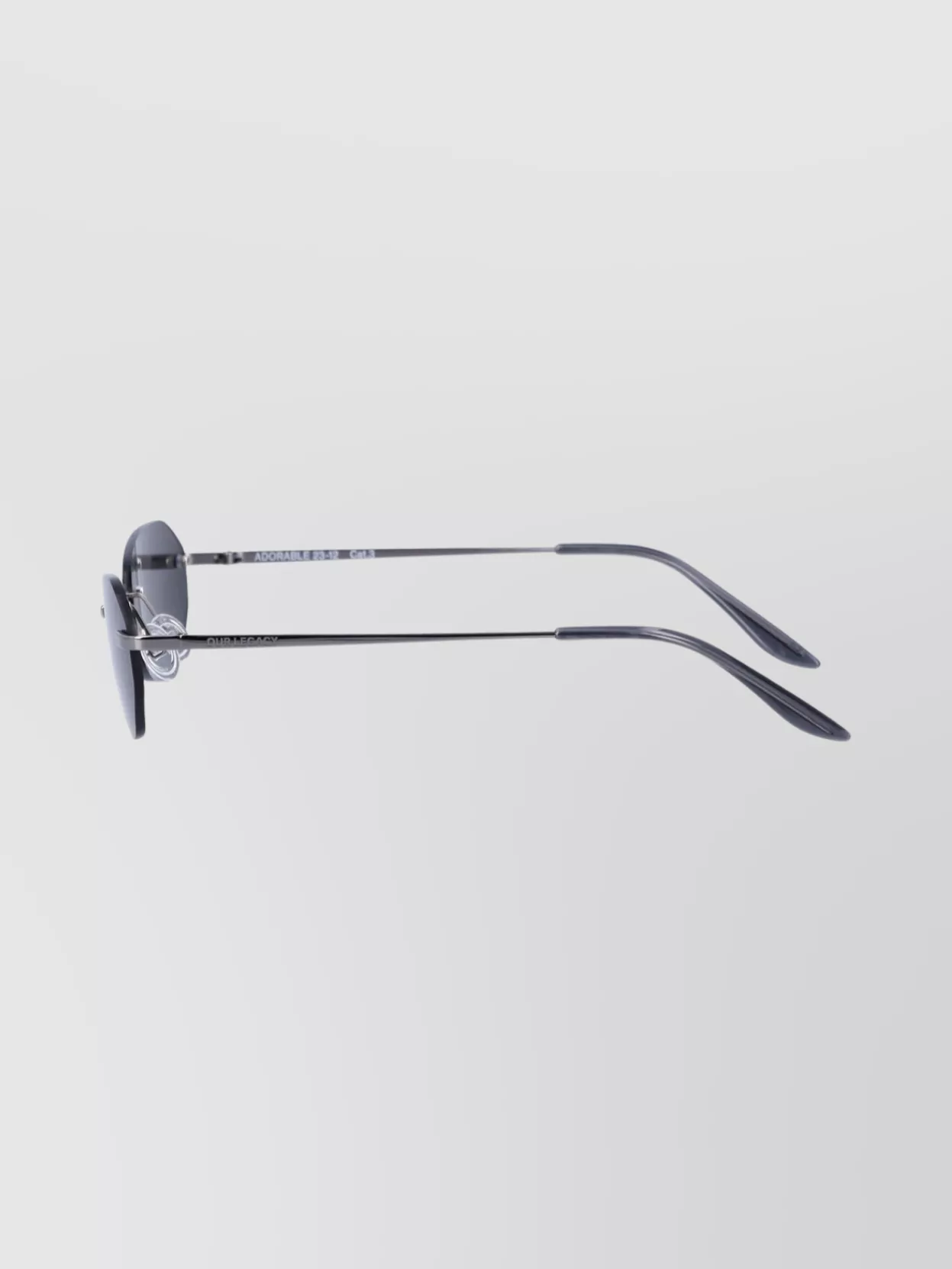 Our Legacy Stylish Rimless Sunglasses With Adjustable Nose Pads
