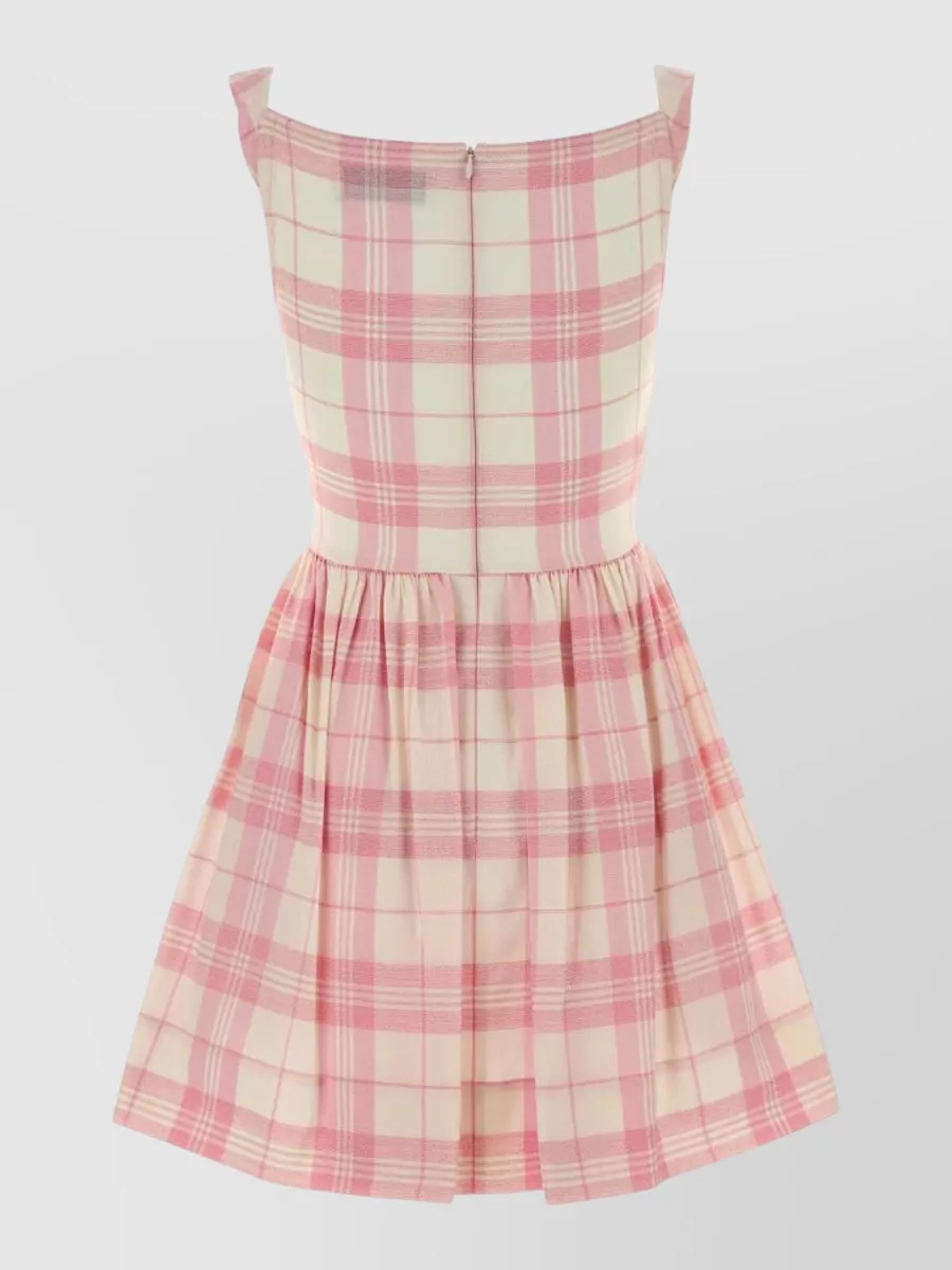 Vivienne Westwood Embroidered Crepe Mini Dress