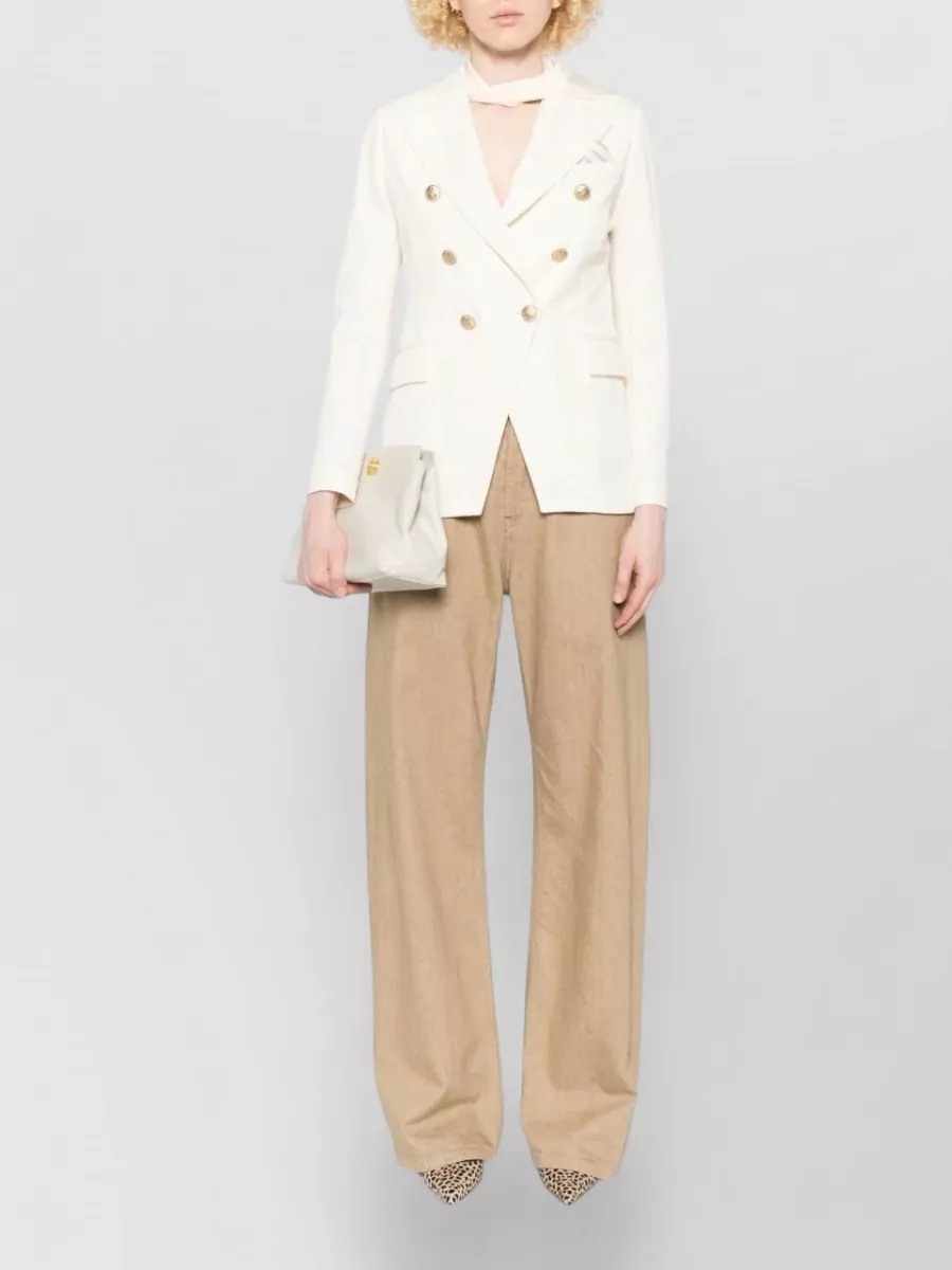 Circolo 1901 Cotton Double-Breasted Blazer