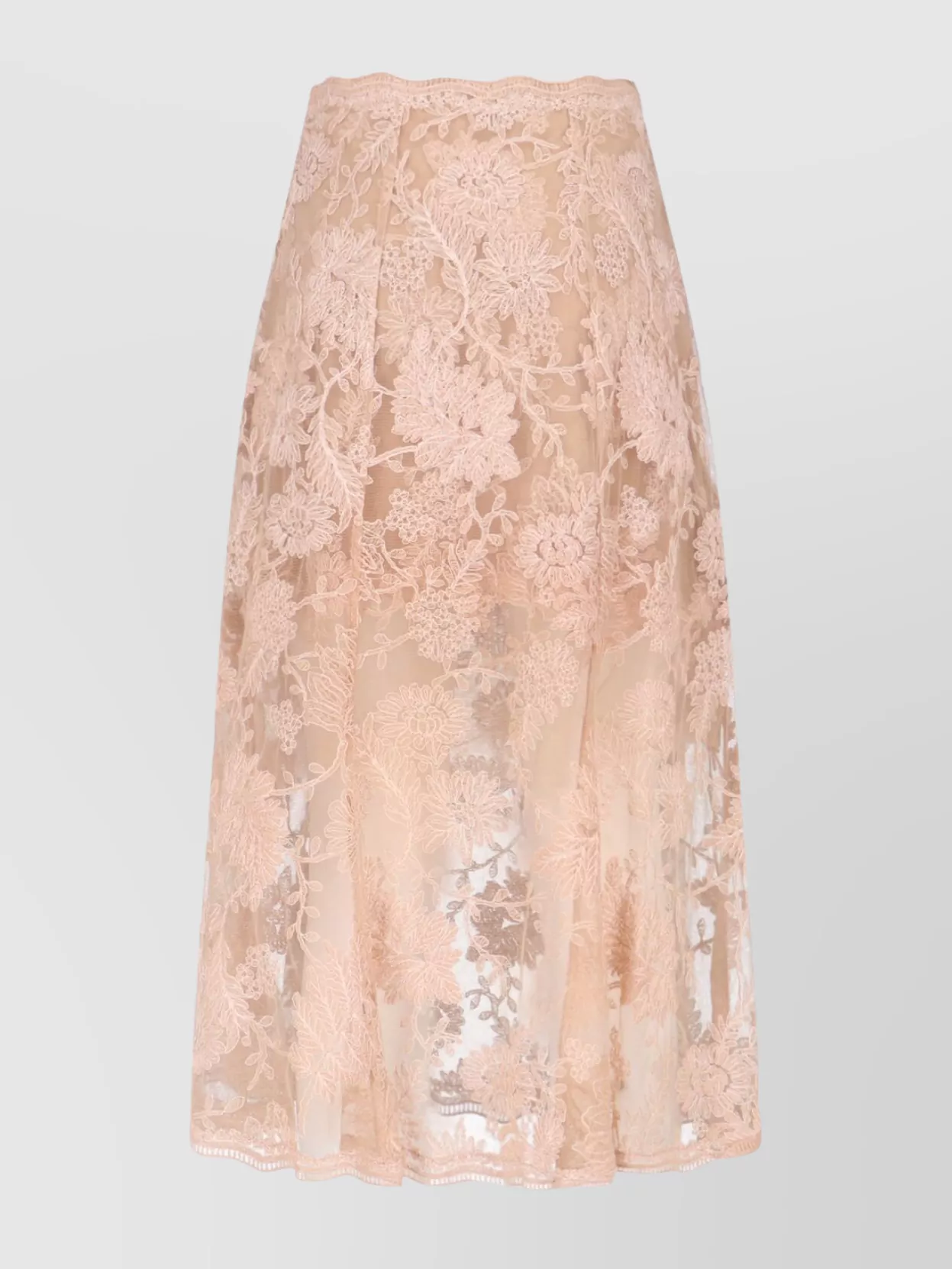 Ermanno Scervino A-Line Silhouette High Waist Skirt