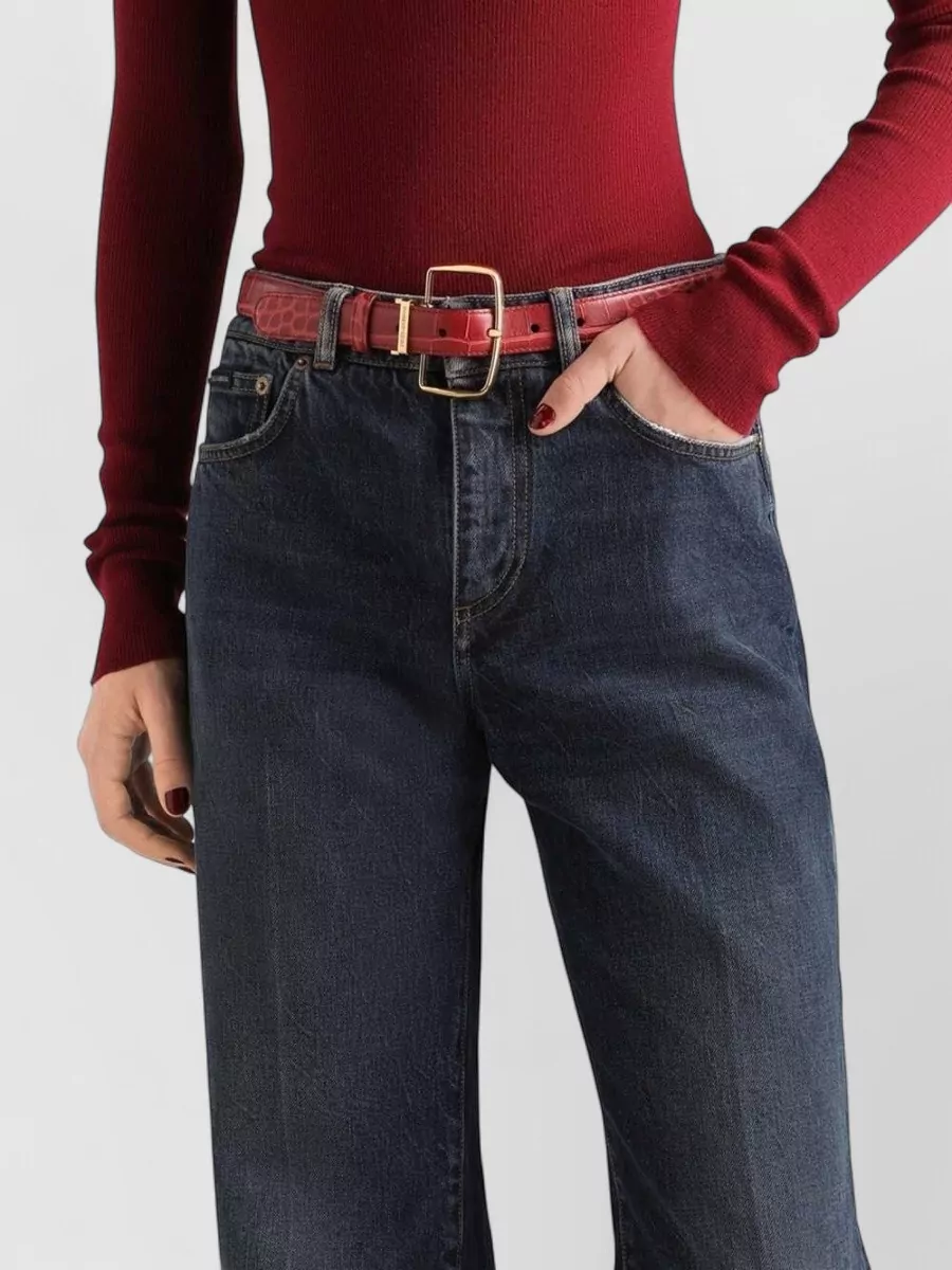 Dolce&Gabbana Denim Straight Leg Jeans