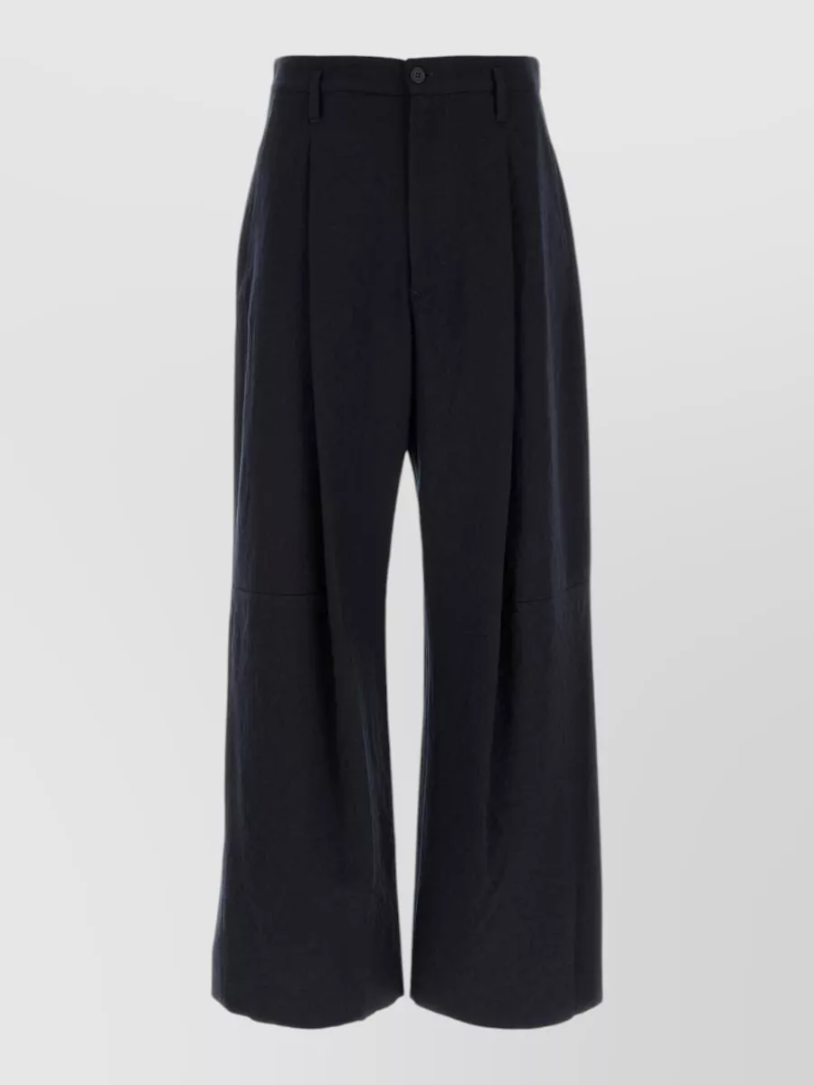 Giorgio Armani virgin wool wide-leg trousers