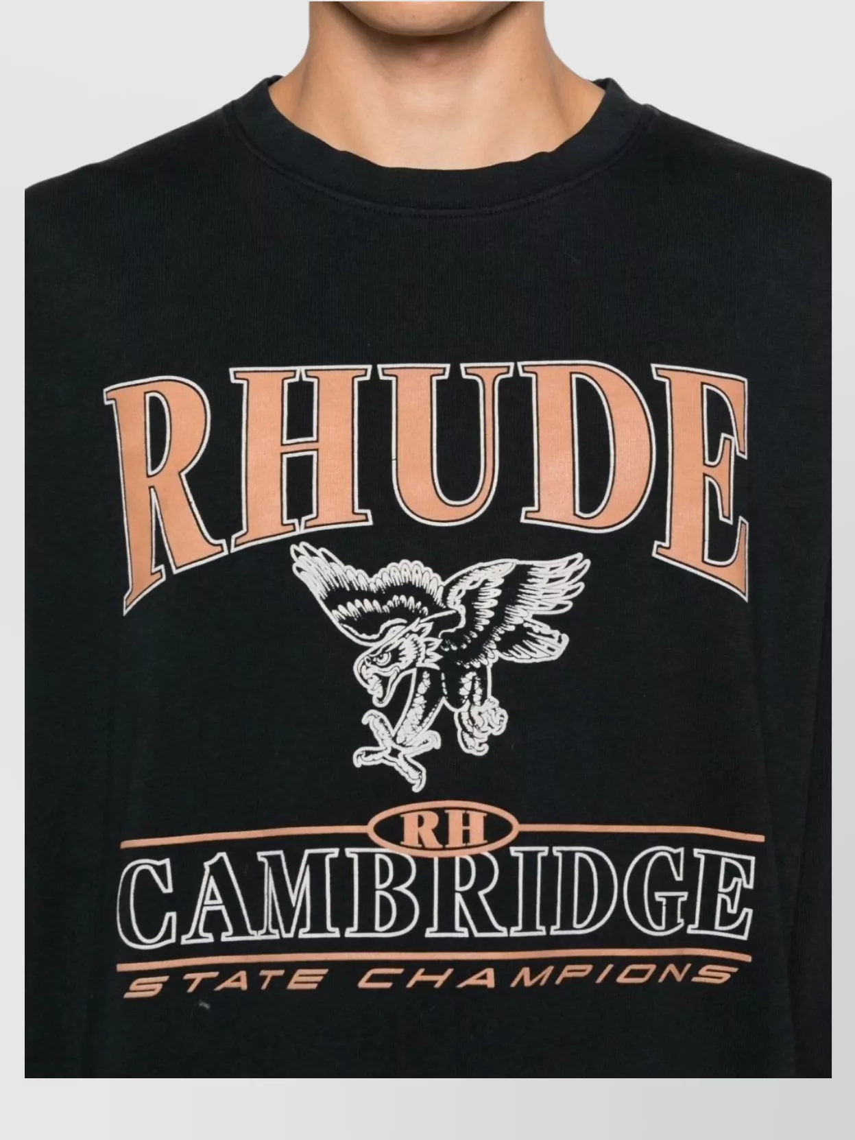 Rhude Cambridge State Champs Ls T-Shirt