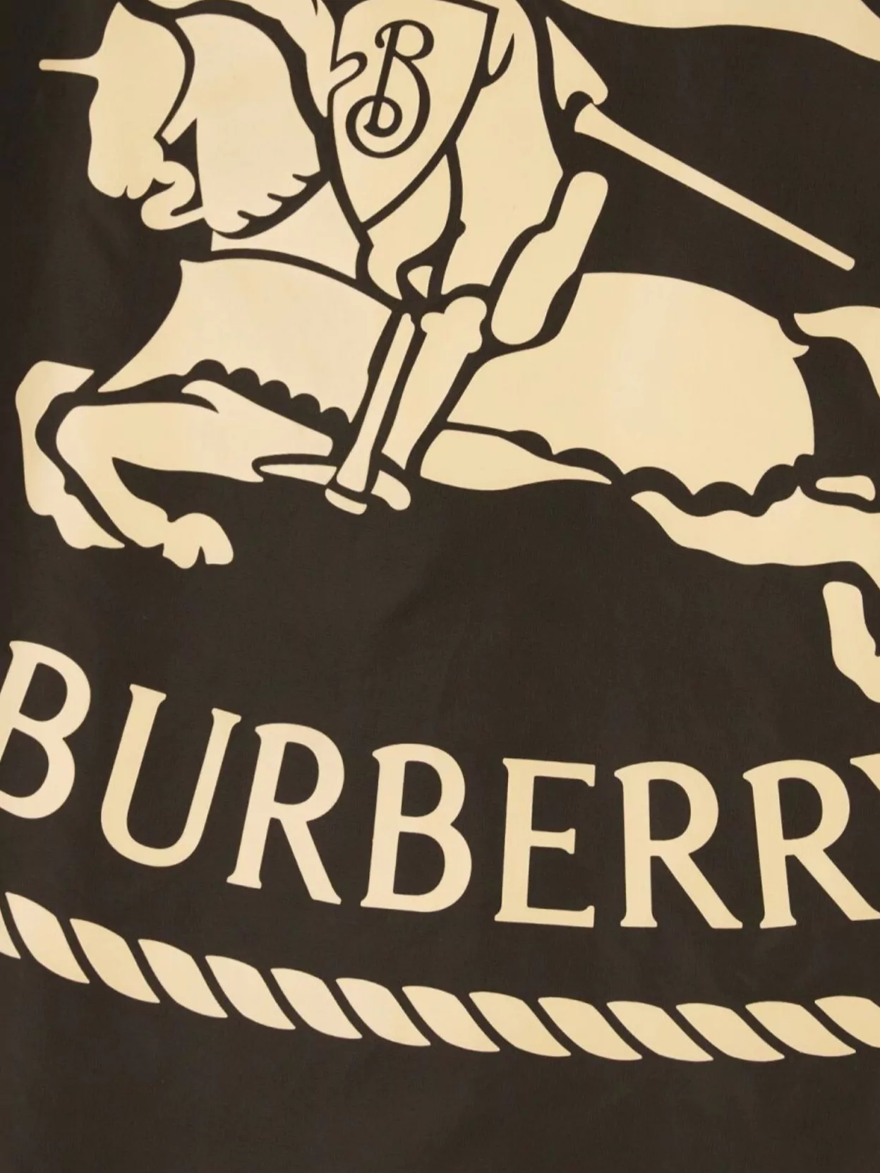 Burberry Hooded Mud Nylon Jacket