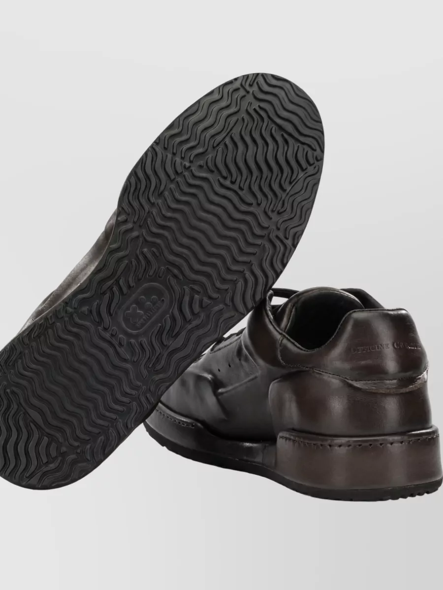 Officine Creative Leather Low-Top Sneakers