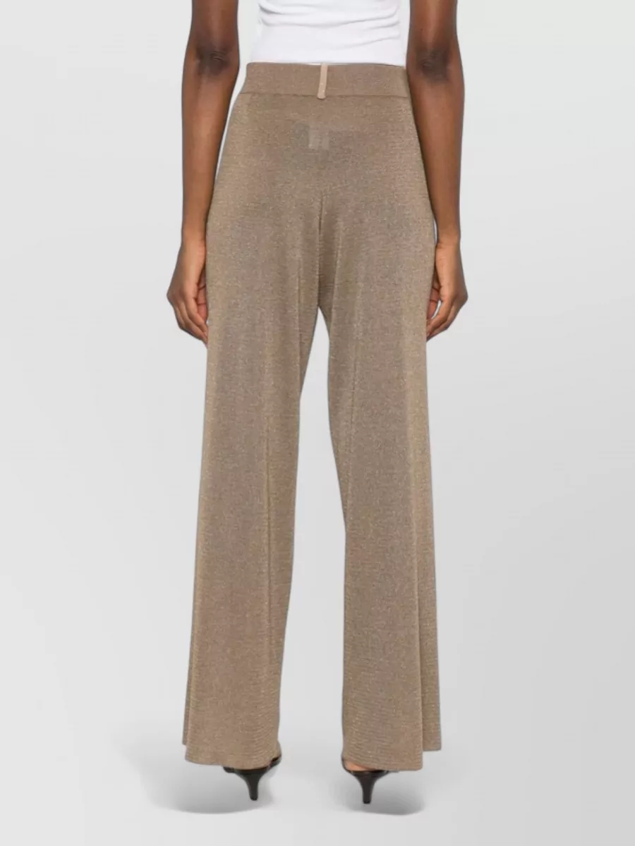 Fabiana Filippi Knitted Wide-Leg Trousers